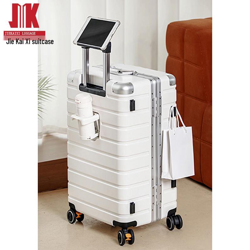 JieKaixi JK-008 PC Hardside Luggage with Spinner Brake Wheels