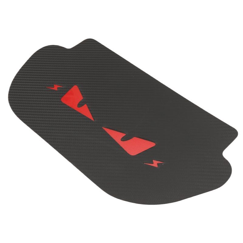 AA92-Devil Eye Car Taillight Sticker Creative Sticker For Tesla Model Y Automotive Exterior Accessories Carbon Fiber Pattern