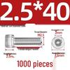 304 Stainless Steel Hex Socket Head Cap Screws, M2-M10, Extended Length