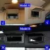 Car Sun Shade Mirror Internal Makeup Mirror for Mercedes-Benz ML GL R Class W164 X164 W251 2006-2011