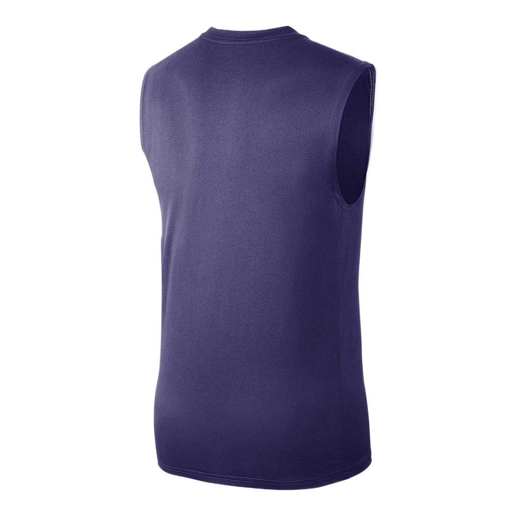 Nike Dri-Fit Practice Comfortable Fashionable Versatile Sleeveless Moisture-Wicking T-Shirt Men Tops Purple HF1930-566