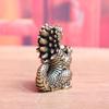 1Pc Antique Dragon Statue Ornament Moveable Body Joints Exhibition Hall Decor Zodiac Animal Brass Crafts Collection