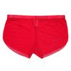 Solid Color Men Ultra-thin Translucent Low Waist Split Boxers Shorts Underwear
