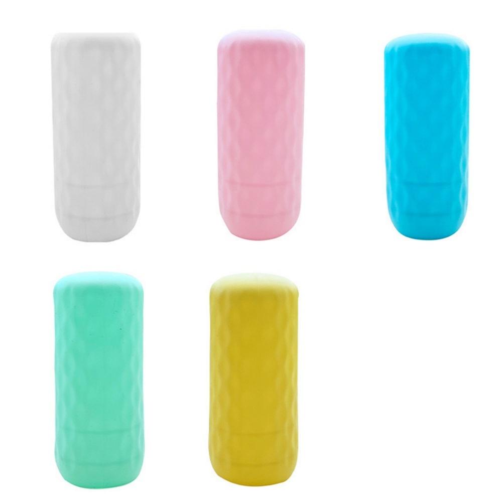 

5/6 silicone bottle caps for travel essentials accessories, leak-proof elastic caps, suitable for travel-sized bottles of toilet