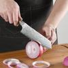 Cuțit VG10 Set de Cuțite din Oțel Damasc Cuțit de Legume și Fructe Tăietură Ascuțită Ideal pentru Uz Casnic și Cadouri Set de 3 Piese NANFANG BROTHERS (Santoku,
