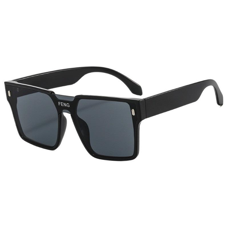 3Pcs Vintage Square Frame Sunglasses Elegant Light Luxury Style Sunscreen Fashion Sunglasses