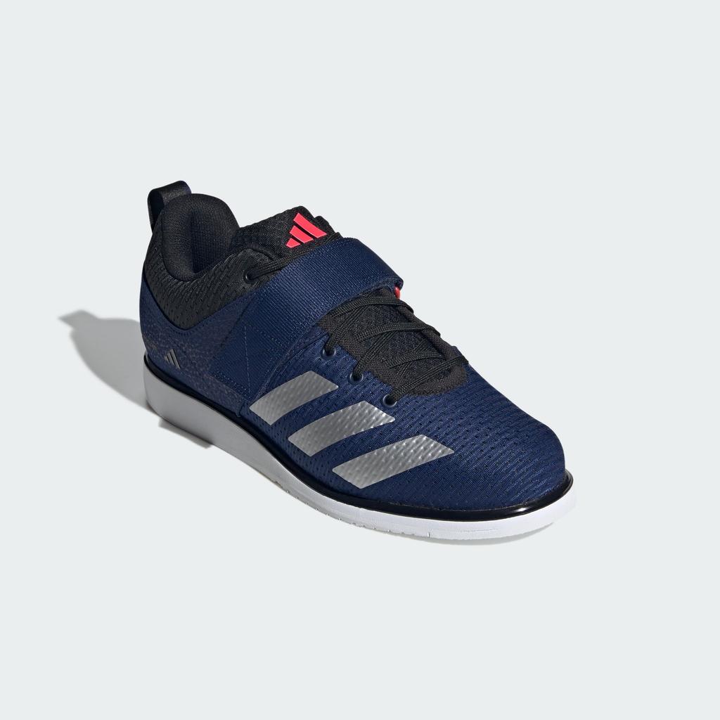 Adidas Powerlift 5 Unisex Dark Red Size cm Sneakers, Adult, NJF10, Blue/Silver Metallic/Lucid (JP6201), 25.0