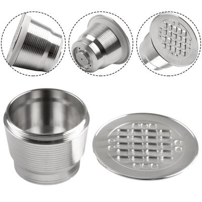 04 Capsulă de Cafea din Oțel Inoxidabil 3.7*2.7cm Practică