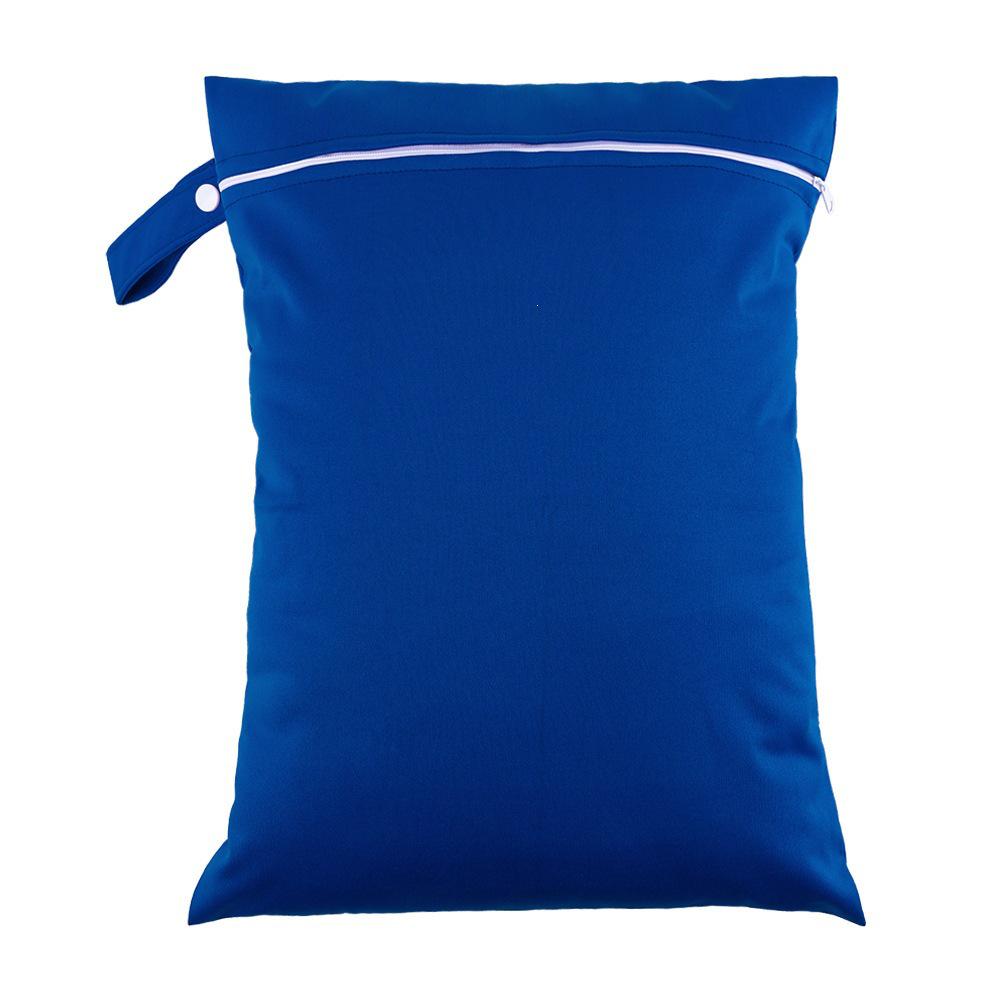 Waterproof Hanging Bag: 30x40cm Wet/Dry Separation for Travel, Swim, Clothes, Baby Diapers