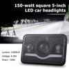 12V 24V 4x6 Inch LED H4 Headlight Led Work Light With DRL H4651 H4652 H4656 For Car Jeep Motorcycle Hond Truck Kenworth Headlamp