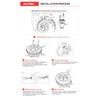 AUTEL MX Sensor 433 315 TPMS Mx-Sensor Skaner Narzędzia do Naprawy Opon Akcesorium Samochodowe Tester Programator Monitora Ciśnienia w Oponach