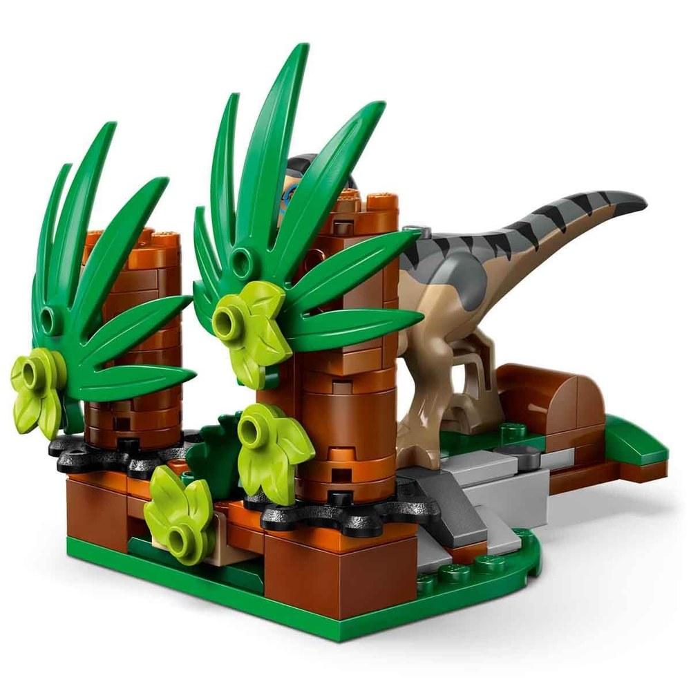 LEGO Jurassic World Raptor Off-Road Escape 76972 Toy for Boys and Girls