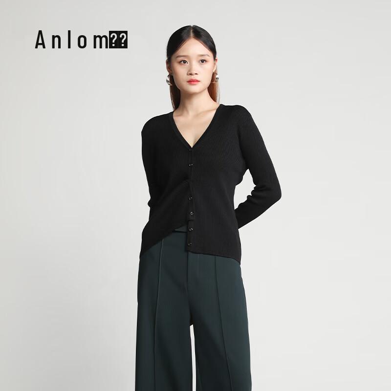 

Женский кардиган с V-образным вырезом и длинными рукавами из шелковой смеси 3XL