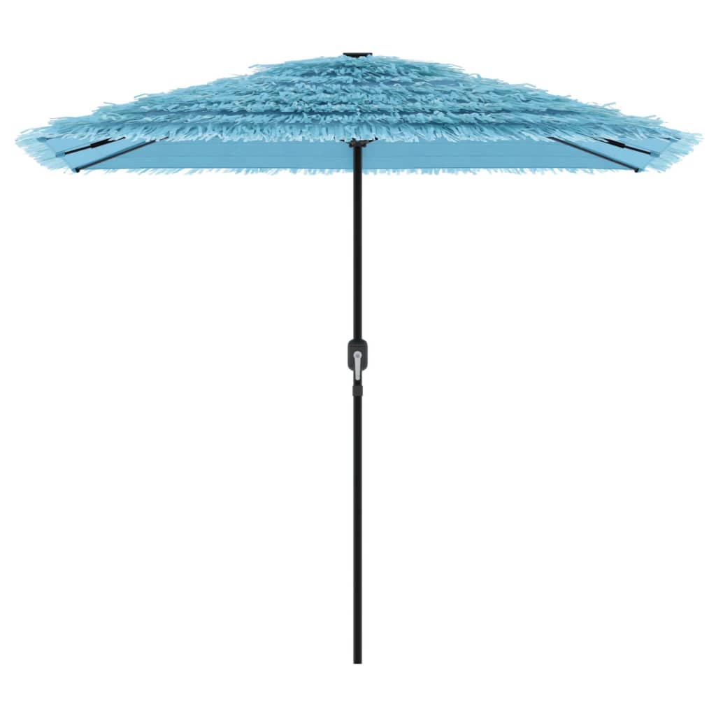 Blue Sun Umbrella with Steel Pole 248 X 248 X 248 Cm