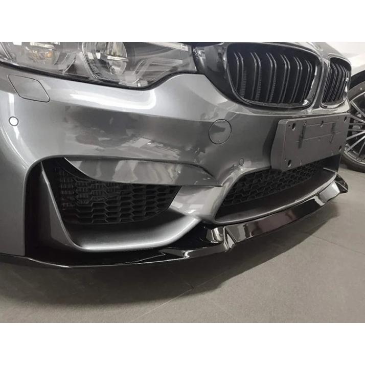 CS Style for BMW F80 M3 F82 F83 M4 2015-2020 Refit Front Bumper Spoiler Lip Chin Splitter Blade Shovel Skirt Board Body Kits