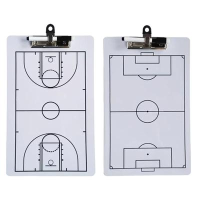 Erasable Portable Sports Tactical Whiteboard-Basketball Football Training Tool Coach Guidance Tactical Demonstration Blackboard