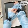 2PC Bell Sleeves Elegant Solid Sun Protection Arm Protectors Riding Oversized Driving Ice Sleeves Beach Bow Outdoor
