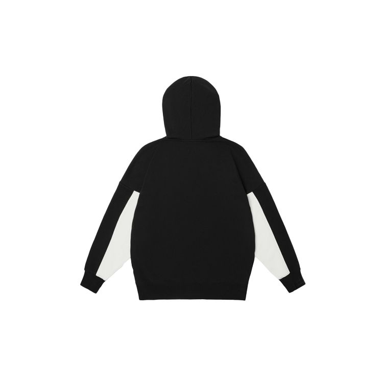 Vans American Vintage Black And White Checkerboard Patchwork Hooded Zip-Up Jacket Unisex Jacket VN0A4UTOBLK