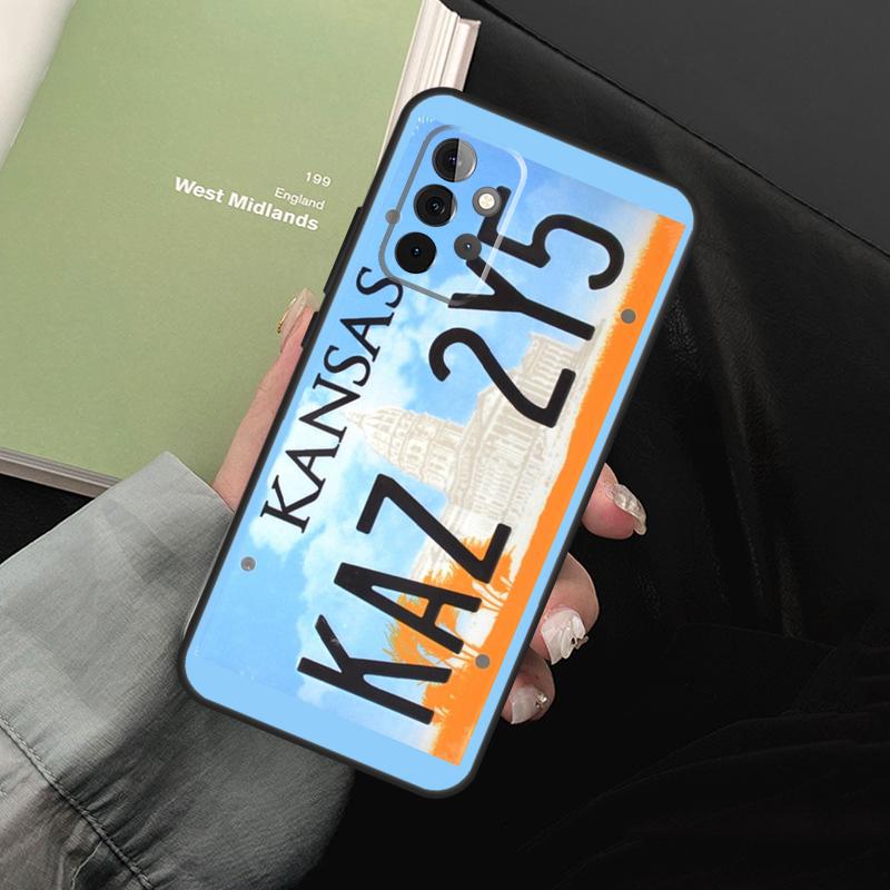 Supernatural License Plate For Samsung Galaxy A16 A06 A56 A36 A26 A05 A22 A32 A52 A54 A34 A14 A55 A15 A53 A33 A35 Case