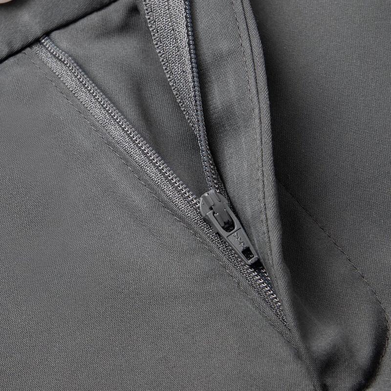 Qipai Men's Slim Straight Business Casual Trousers