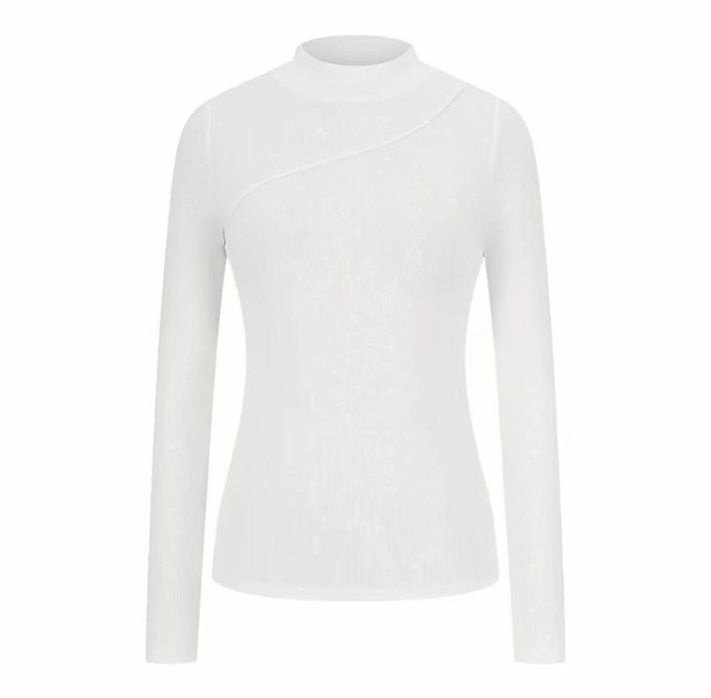 Women's Fleece-Lined Velvet Half-High Collar Shirt | Stylish, Warm Autumn/Winter Base Layer Top 2025