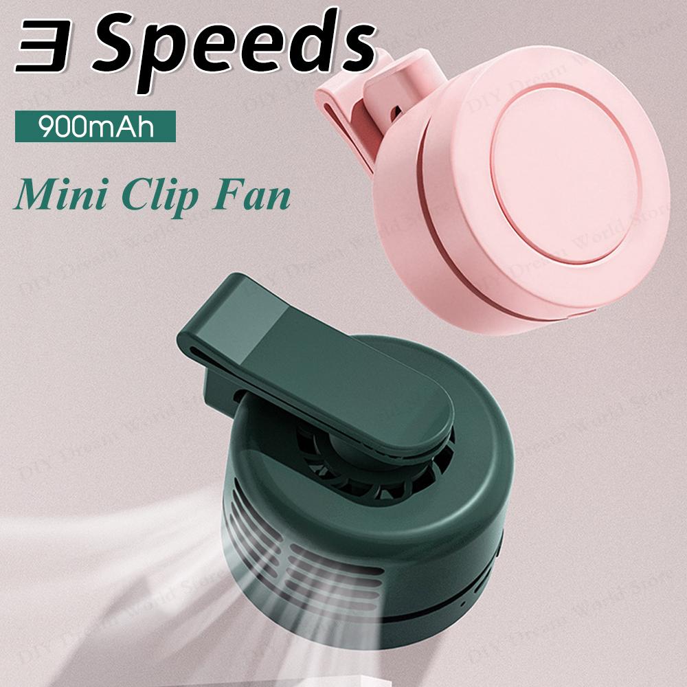 Portable Bladeless Electric Fan Adjustable 3 Speeds Suspended Hanging Waist Neck Waist fan suitable for outdoor Home