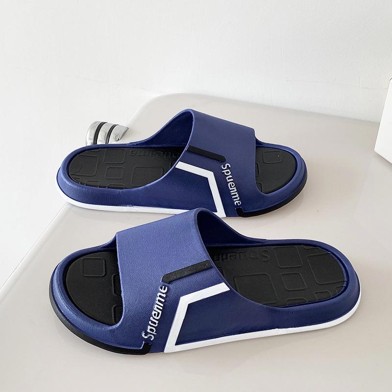 

Мужские тапочки 2024 года: Модный, стильный и универсальный. Износостойкий и нескользящий, идеально подходит для использования на открытом воздухе дома или в общежитиях. 42-43