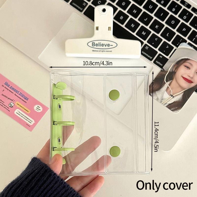 A8 Binder Photocard Holder Idol Cards Collect Book Cute Photo Album Kpop Card Holder Binder Background Kpop Album