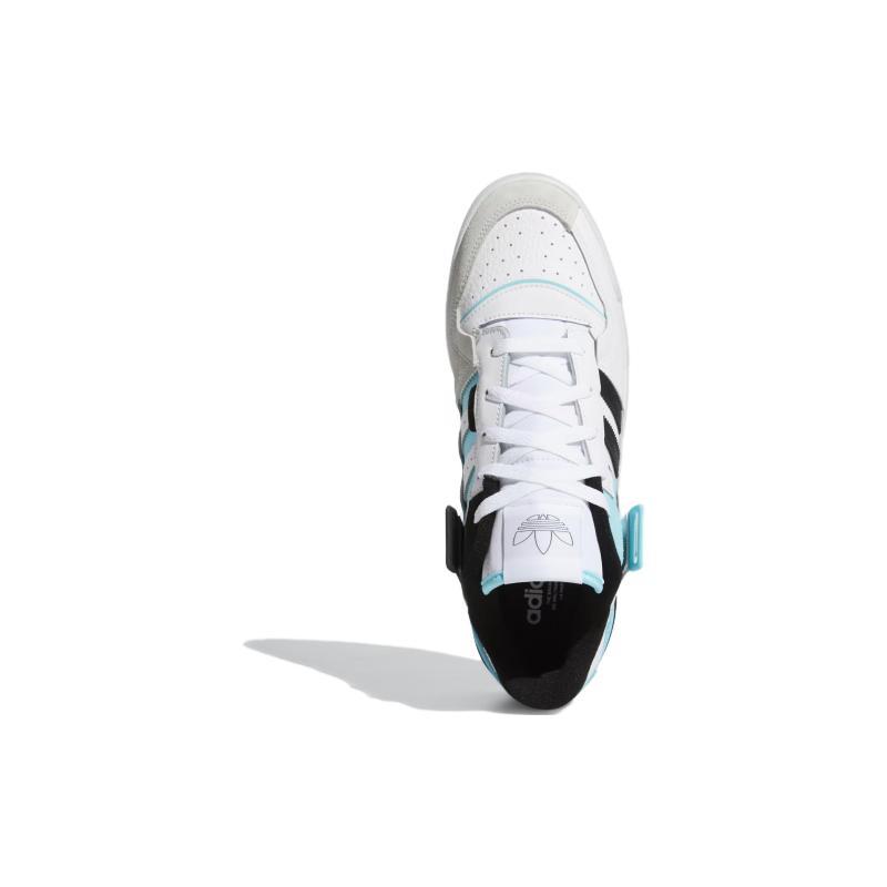 Adidas Forum Exhibit Low 'White Pulse Aqua' Sneakers GZ5390
