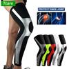 Durable And Safe 1 Pcs Light Spring Fall Cycling Leg Warmers Anti-Slip Lightweight Thin Bike Leg Sleeves Breathable Bicycle Full Leg Knee Braces