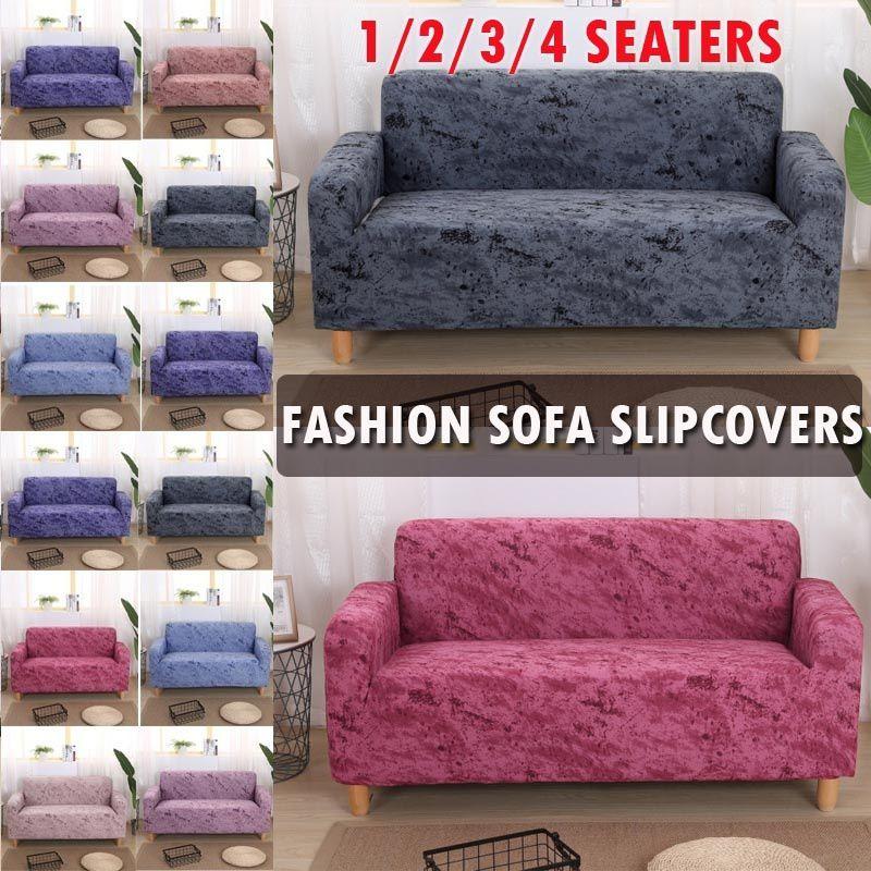 Sofa Multisize Elastic Seater Cover Protector Washable Couch Cover Slipcover