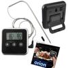 Electronic kitchen thermometer with probe