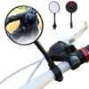 2Pcs Bicycle Mirror Bike Handlebar Flexible Rear Back Mirror Rearview