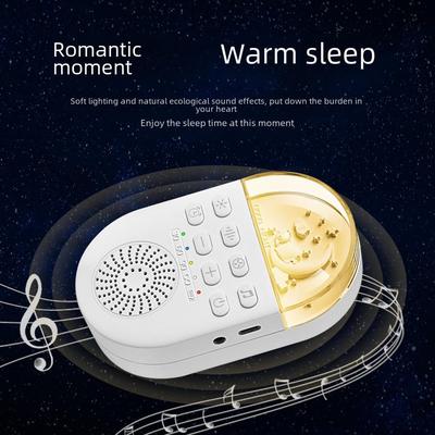 New Baby Sleep Soother: White Noise & LED Night Light Music Instrument