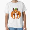 Pumpkin Bat Chibi Design Classic TShirt Made In UsaAus TShirt S2xl