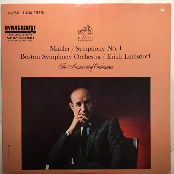 

LP Record GUSTAV MAHLER BOSTON SYMPHONY ORCH Symphony No. 1 LSC2642 RCA Victor Red Canada Classical Used