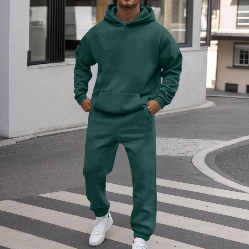Zestaw dopasowanych bluz z podszewką dla par Kolor zimowy Luźny krój Unisex