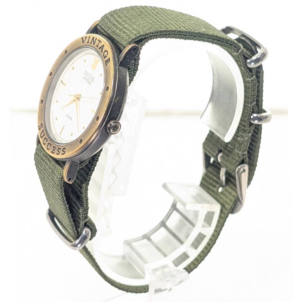 SEIKO ALBA SUCCESS Vintage Battery and Strap Working Men's Watch, Replaced, X-16