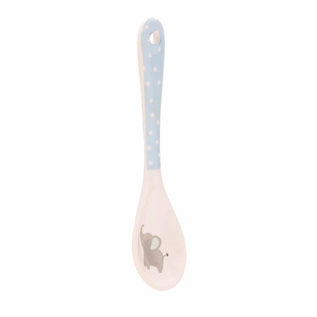 Hello Baby 3 Piece Bowl, Egg Cup & Spoon Set - Blue