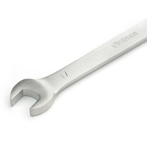 SATA European Style Two-in-One Frosted Combination Wrench Set 40504-40513