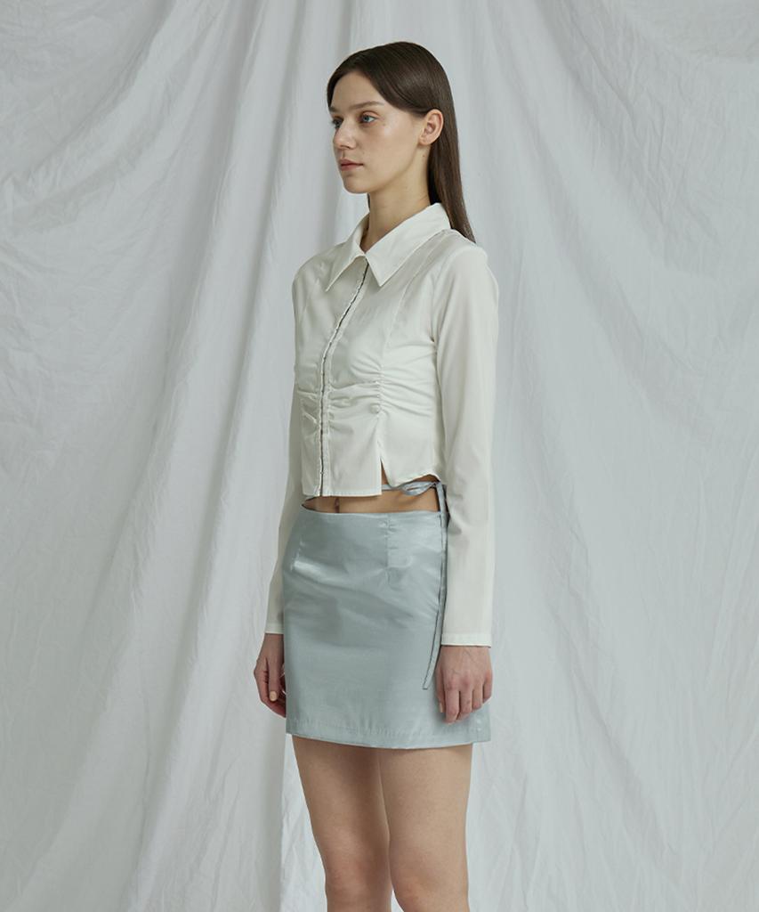 ITOV SEOUL Shirred Blouse