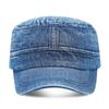 Denim old retro simple light board military hat men's and women's tide street fashion tooling hat outdoor sports visor