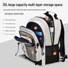 Sesame Baby Junior and Senior High School Students Large-Capacity Stylish Simple Backpack: Lightweight, Versatile, and Ideal for Commuting.