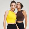 Autumn and Winter New Seamless Can Be Worn Outside Sports Underwear Vest Shockproof Fitness Yoga Clothes Bra Top One-Piece Cup