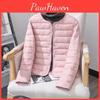 Cotton Winter Short Autumn Women Jacket Women Parkas Thin Light Liner Warm Coat Female Casual Outwear Lady Tops