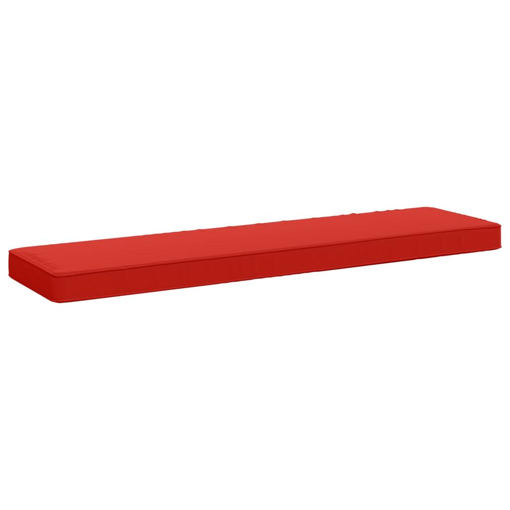 1 Piece VUGHT Bench Cushion 100percent Polyester Red 110 X 30 X 5 Cm