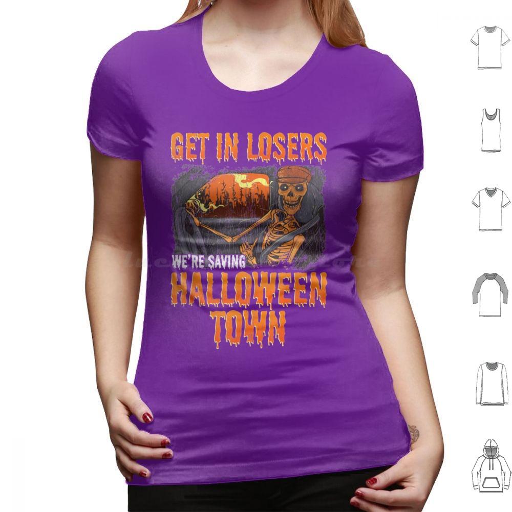 Halloweentown And Chill T Shirt Cotton Men Women DIY Print Halloweentown Halloweentown University Halloween Halloweentown And