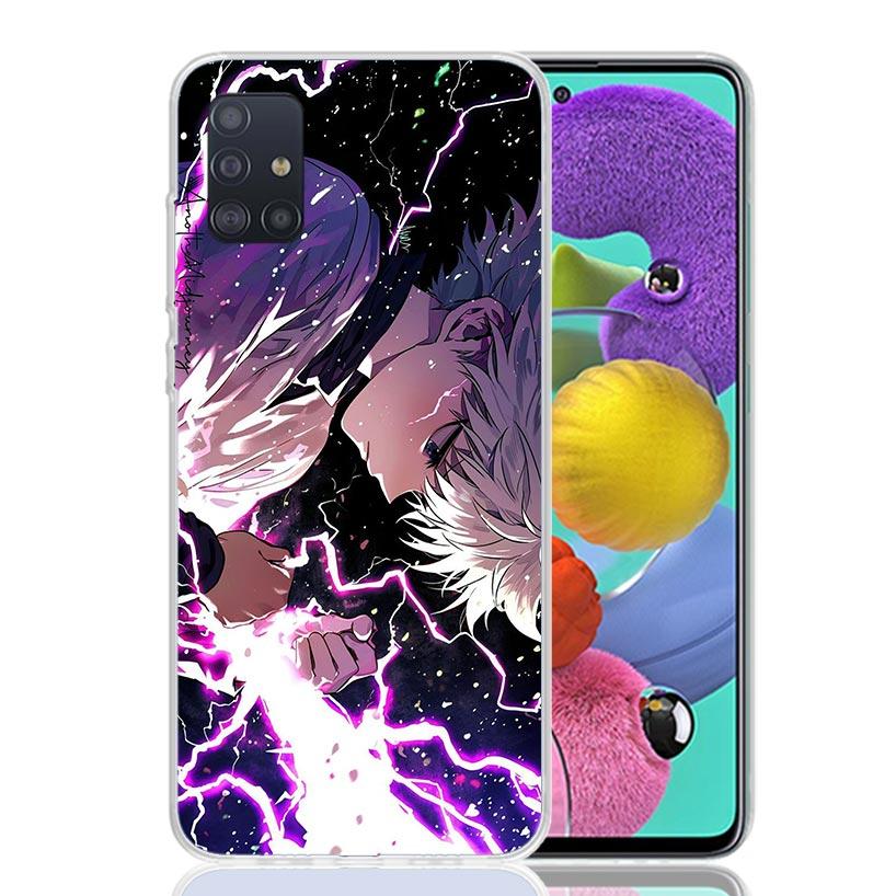 Huner X-Hunters Killua Phone Case For Samsung Galaxy A52 A32 A22 A12 A02S A50S A30S A51 A31 AA71 Note 20 Ultra 10 S10 Plus Galax