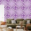 Hippie background purple wallpaper for living room and bedroom 50x1000