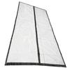 Magnetic Screen Door Polyester Breathable Door Mesh 120x210cm Hook and Loop Fastener for Home